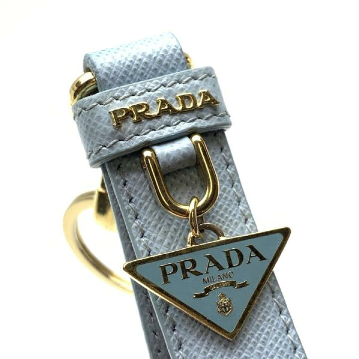 楽天市場】PRADA プラダ 1PP142 サフィアーノレザー キーリング 