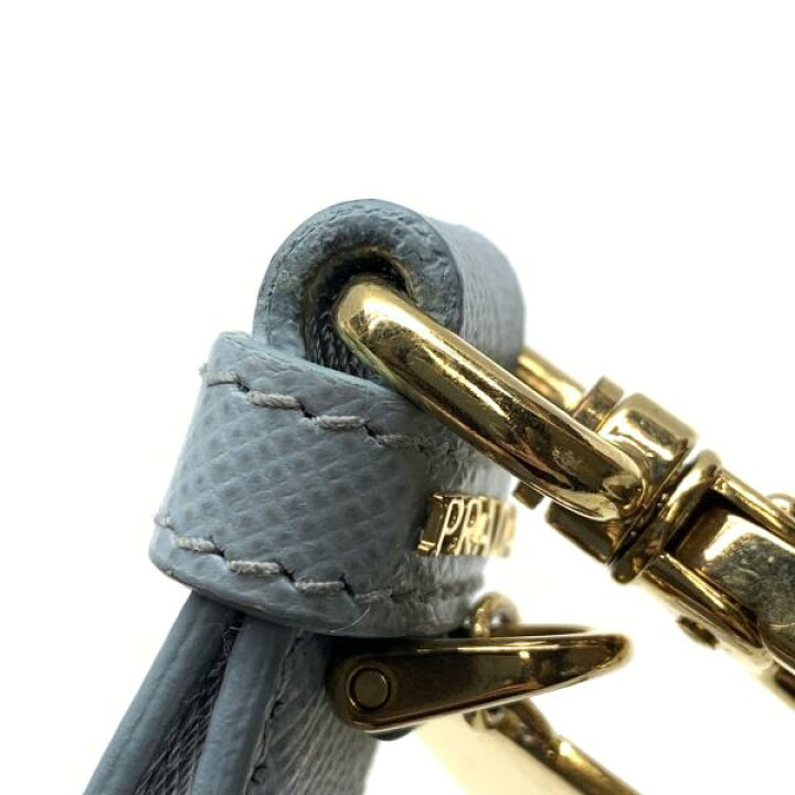 楽天市場】PRADA プラダ 1PP142 サフィアーノレザー キーリング 