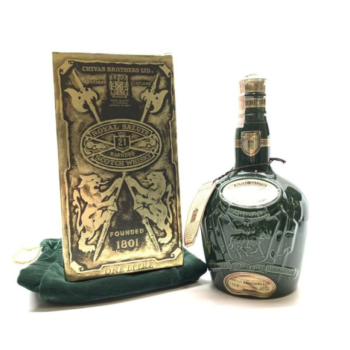 楽天市場】ROYAL SALUTE ロイヤルサルート 21年 緑 グリーンボトル 