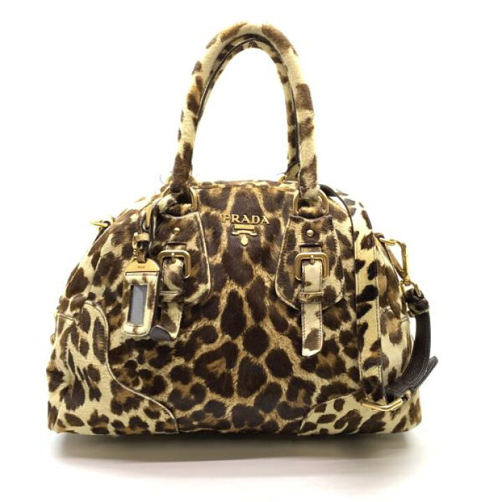 楽天市場】PRADA プラダ BL0429 ハラコ ボストンバッグ ハンドバッグ 