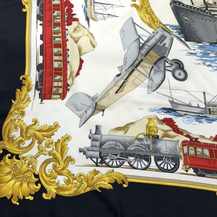 楽天市場】CELINE セリーヌ スカーフ シルク素材 88×87cm ブラック 