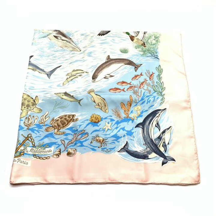 楽天市場】HERMES エルメス カレ90 Lavie Precieuse de la 