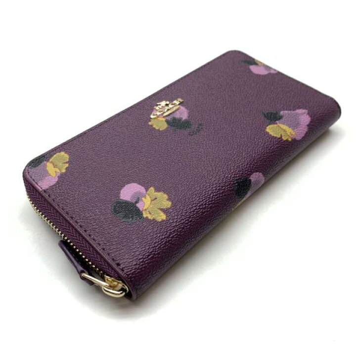楽天市場】未使用 COACH コーチ 53794 ラウンドファスナー 長財布 PVC