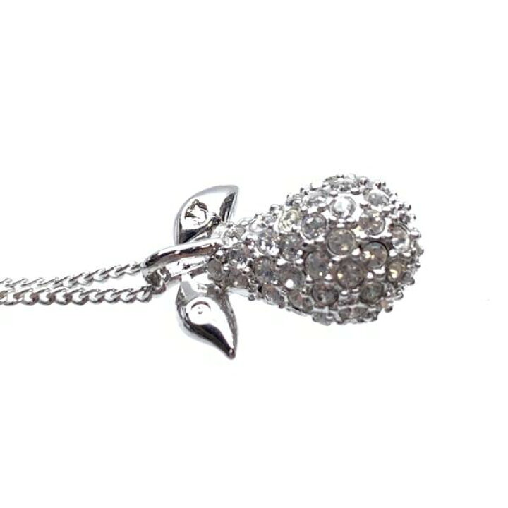 楽天市場】SWAROVSKI スワロフスキー ネックレス ペンダント 洋梨 果物 