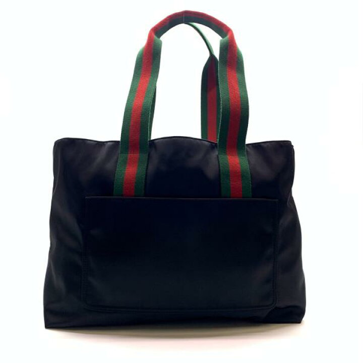 楽天市場】美品 GUCCI グッチ 802172 ロゴ ラージ トートバッグ 