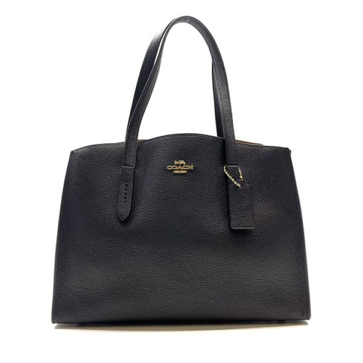 楽天市場】COACH コーチ 25137 トートバッグ ショルダーバッグ 黒 