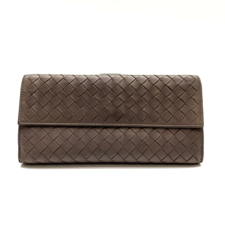 楽天市場】BOTTEGA VENETA ボッテガヴェネタ 三つ折り 長財布 Wホック 