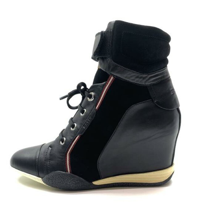楽天市場】BALLY バリー ショートブーツ 黒 ブラック サイズ6 約23.5cm 