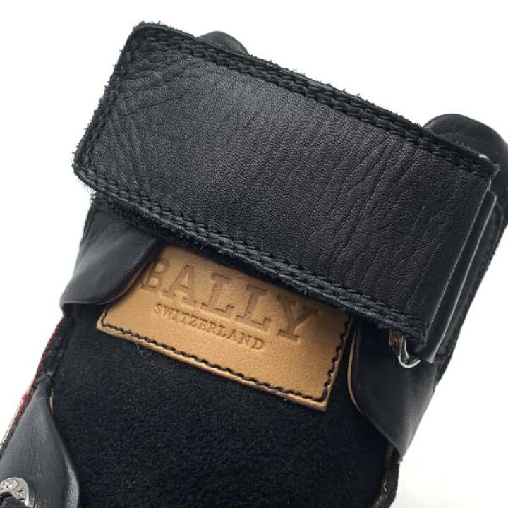 楽天市場】BALLY バリー ショートブーツ 黒 ブラック サイズ6 約23.5cm 