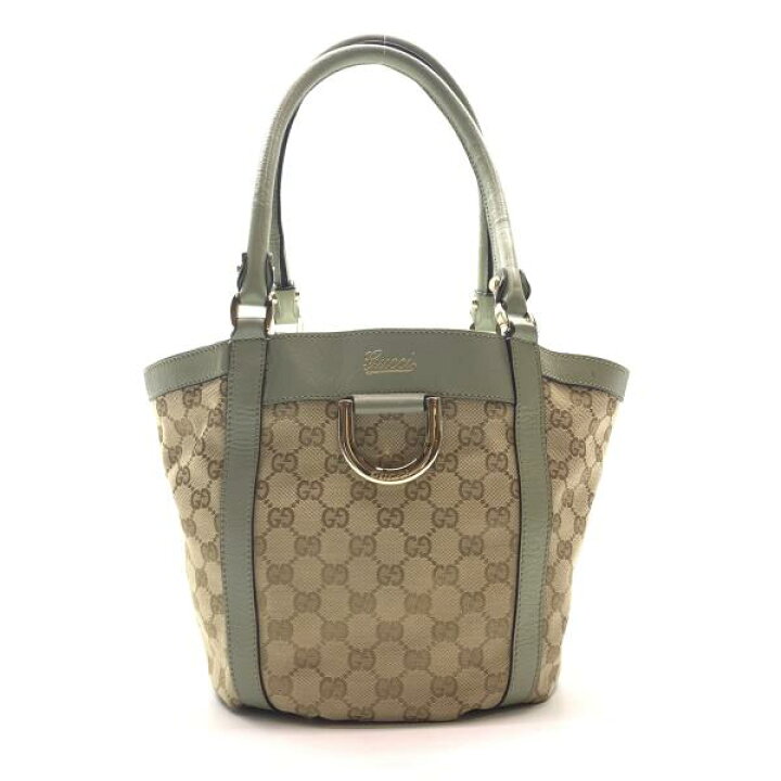 楽天市場】GUCCI グッチ 211983 トートバッグ GGキャンバス レザー 