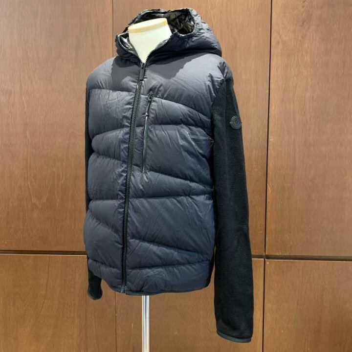 楽天市場】MONCLER モンクレール ニット切替 ダウンジャケット Lサイズ 