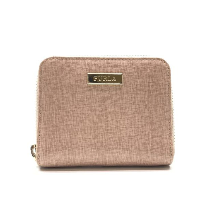 楽天市場】FURLA フルラ ラウンドファスナー 財布 二つ折り ピンク 