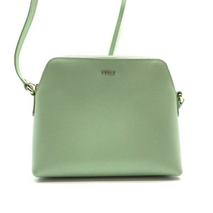 楽天市場】ほぼ未使用 FURLA フルラ ショルダーバッグ グリーン 黄緑  