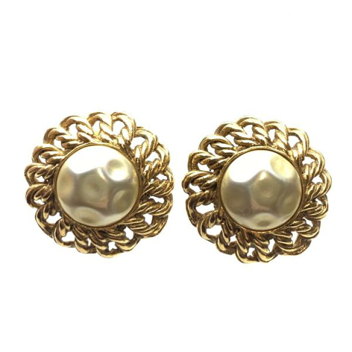 楽天市場】CHANEL シャネル 2893 イヤリング クリップ式 アクセサリー 