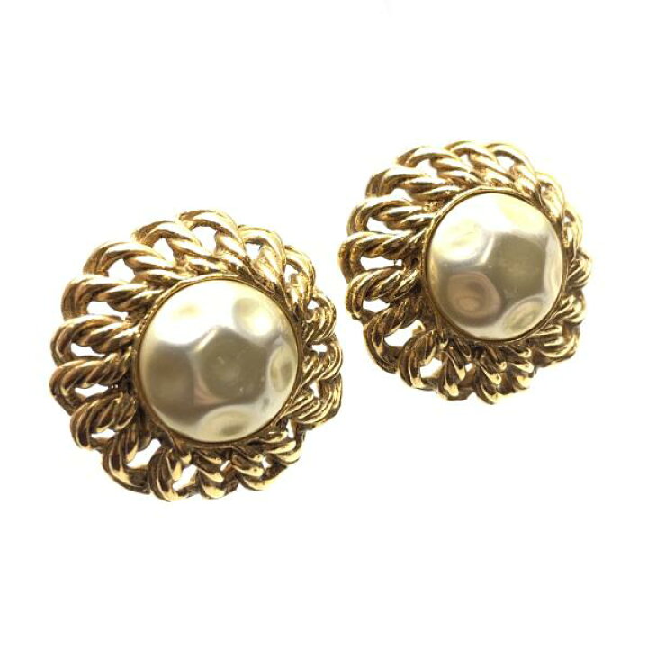 楽天市場】CHANEL シャネル 2893 イヤリング クリップ式 アクセサリー 