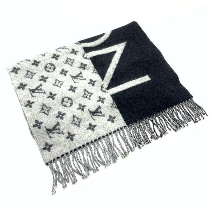楽天市場】LOUIS VUITTON ルイヴィトン M70924 マフラー LV スプリット 