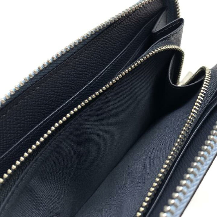 楽天市場】ほぼ未使用 COACH コーチ 76517 ラウンドファスナー 長財布 
