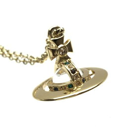 ヴィヴィアンウエストウッド ネックレス オーブ ゴールドカラー 金色 チェーン アクセサリー ジュエリー レディース 管理RY25001594