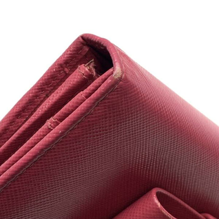 楽天市場】PRADA プラダ 1M1132 長財布 二つ折り リボン ピンク PEONIA 