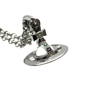 ヴィヴィアンウエストウッド オーブ ネックレス ペンダント シルバーカラー アクセサリー　ジュエリー チェーン ジャンク 管理RY25001786