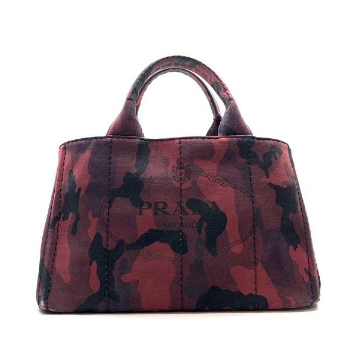楽天市場】PRADA プラダ カナパ Mサイズ ハンドバッグ トートバッグ 