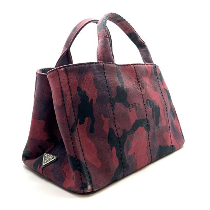 楽天市場】PRADA プラダ カナパ Mサイズ ハンドバッグ トートバッグ 