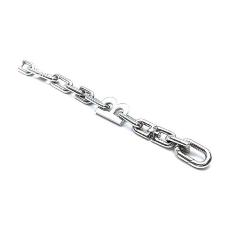 楽天市場】BALENCIAGA バレンシアガ B Chain スリム ブレスレット S 