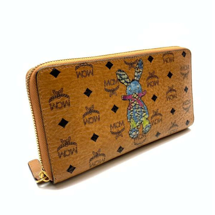 楽天市場】MCM エムシーエム ラウンドファスナー 長財布 ラビット 