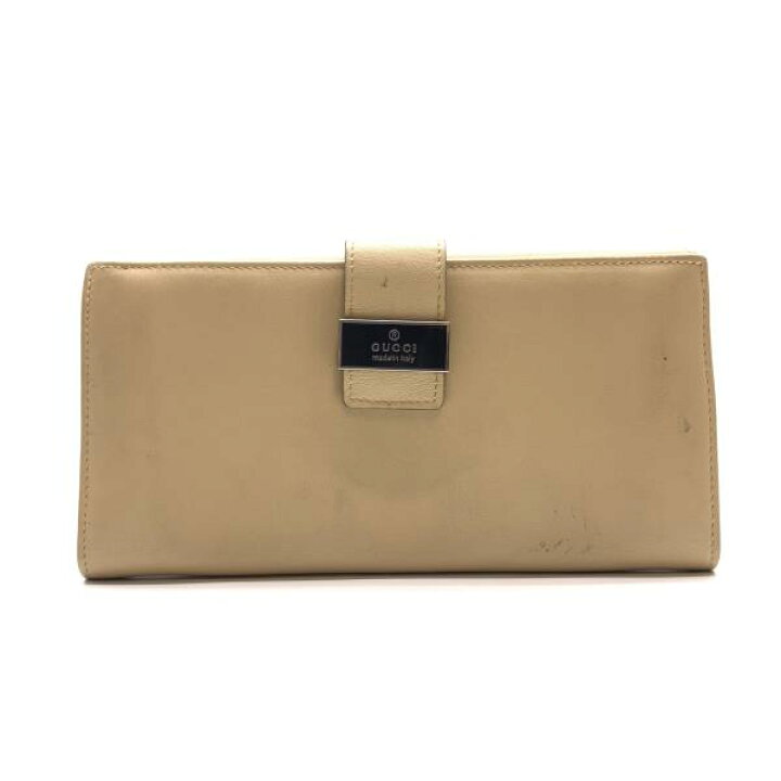 楽天市場】GUCCI グッチ 035 0416 2103 二つ折り 長財布 ベージュ 