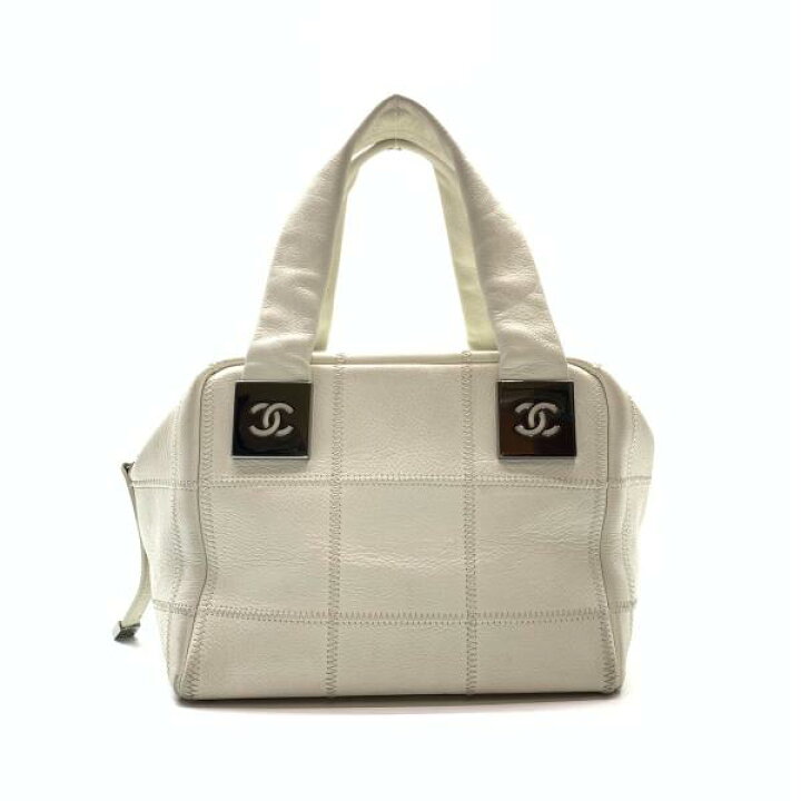 楽天市場】CHANEL シャネル チョコバー ミニボストンバッグ 