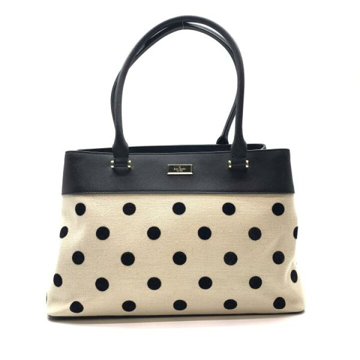 楽天市場】Kate spade ケイトスペード トートバッグ キャンバス レザー 