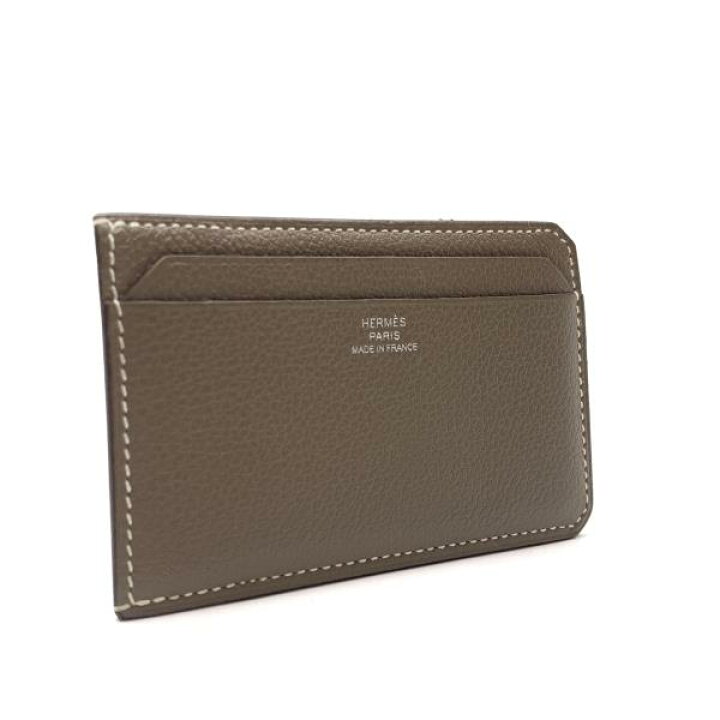 楽天市場】HERMES エルメス シティ 4CC カードケース エトゥープ 