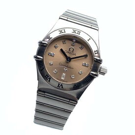 OMEGA オメガ 腕時計 1564.66 コンステレーション ミニ シンディ 16Pダイヤ ステンレス レディース ウォッチ クオーツ 管理RY25004260