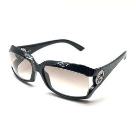 GUCCI グッチ GG2599 サングラス アイウェア スクエア 57□16-130 黒 ブラック グラデーション プラスチック ケース付き 管理RY25004309