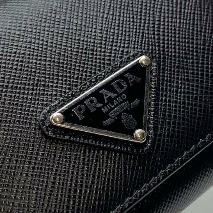 楽天市場】PRADA プラダ 2MH042 サフィアーノトライアングル 財布 三 