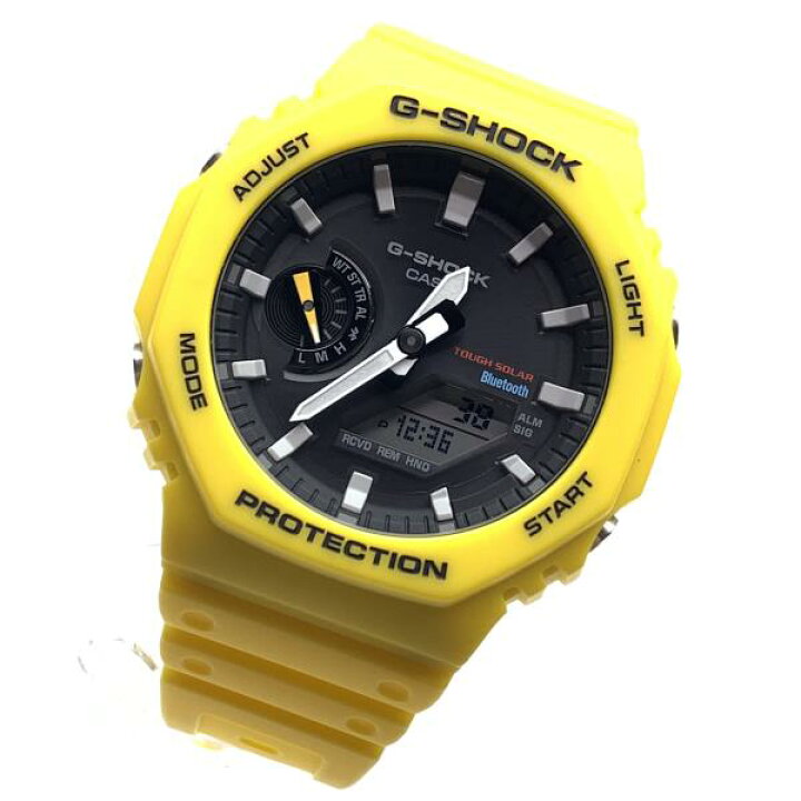 楽天市場】CASIO カシオ GA-B2100C-9AJF 腕時計 G-SHOCK イエロー 黄色 