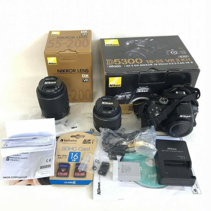 楽天市場】Nikon ニコン D5300 ダブルズームキット2 デジタル 