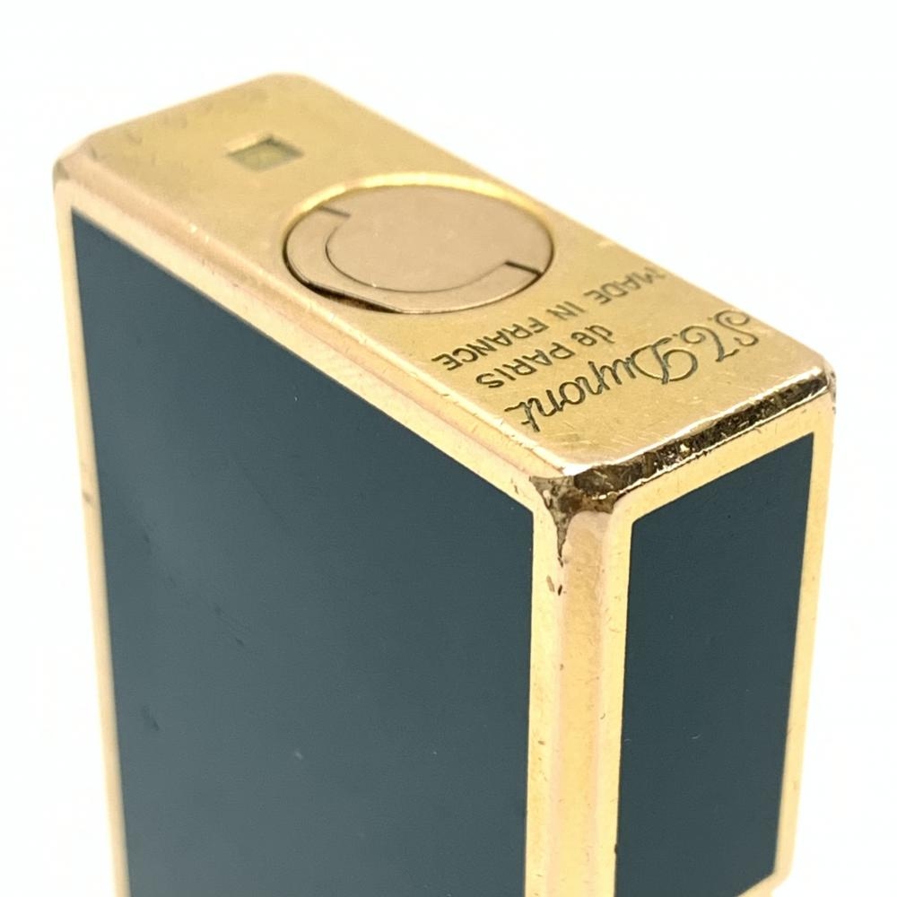 楽天市場】S.T.Dupont デュポン ライン1 ライター ゴールド グリーン