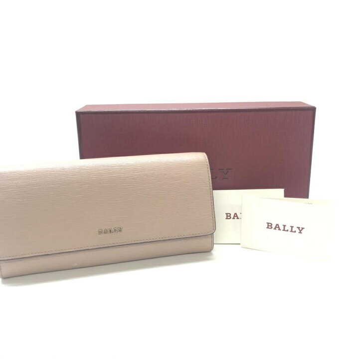 楽天市場】BALLY バリー フラップ ロングウォレット レディース 長財布 
