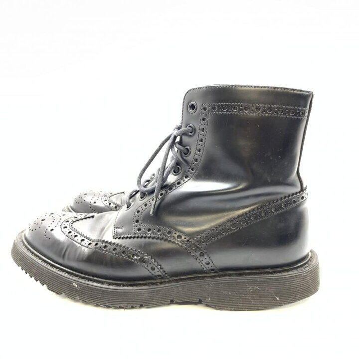 楽天市場】PRADA プラダ 2TG012 ウイングチップ ジップアップ ブーツ 