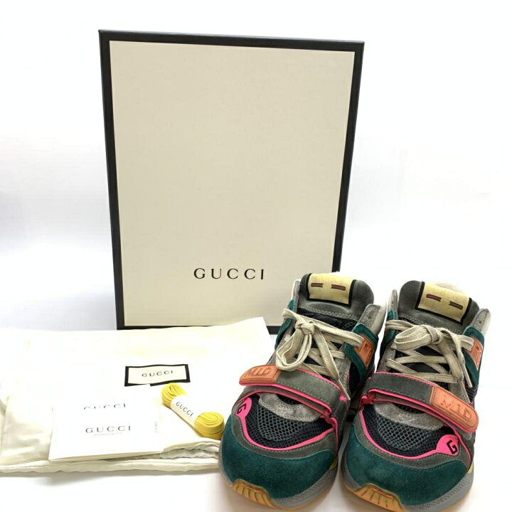 楽天市場】未使用 GUCCI グッチ ウルトラペース ミッドトップ 