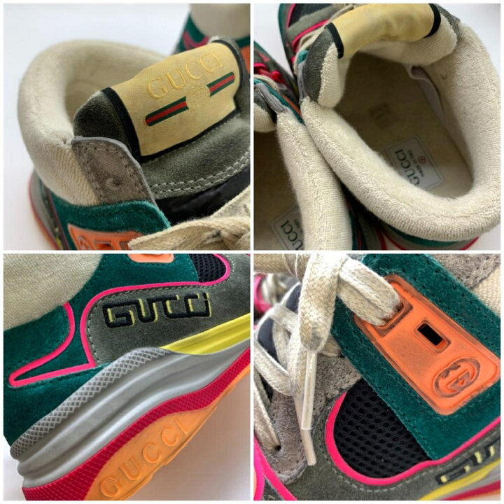 楽天市場】未使用 GUCCI グッチ ウルトラペース ミッドトップ 