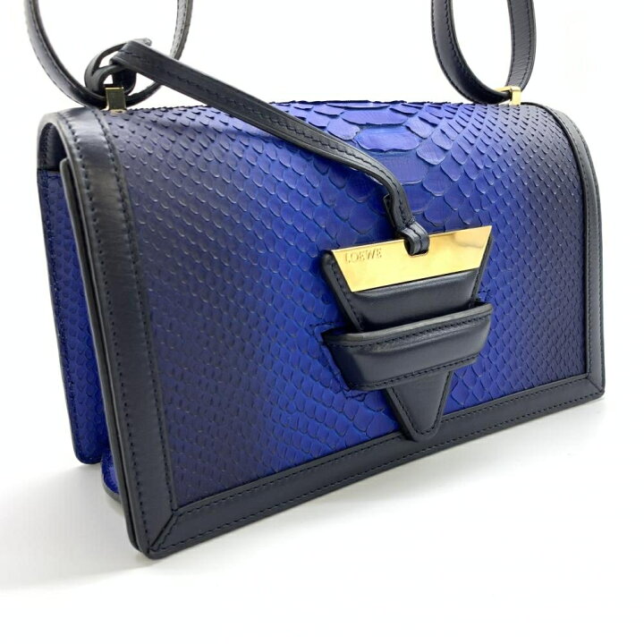 楽天市場】LOEWE ロエベ バルセロナ パイソン ショルダーバッグ 