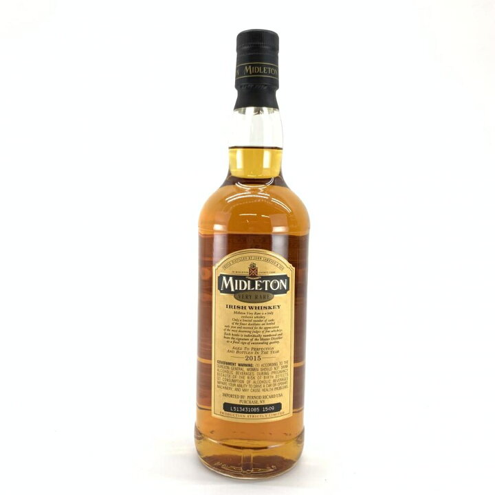 楽天市場】MIDLETON VERY RARE ミドルトン ベリーレア 2015年 750ml 40  