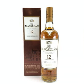 The MACALLAN マッカラン 12年 シェリーカスク 700ml 40度 シングルモルト スコッチ ウイスキー SHERRY OAK 管理YI33295