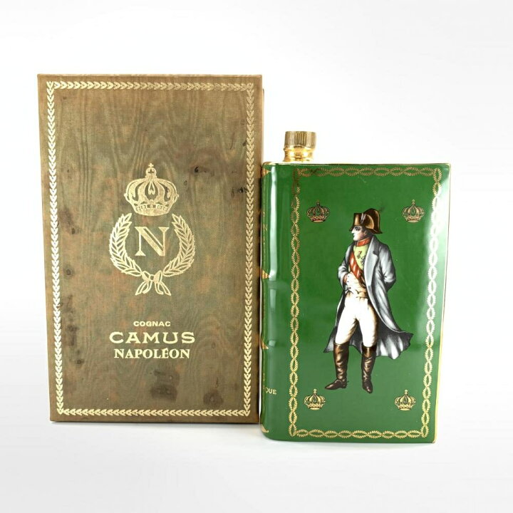 楽天市場】CAMUS カミュ ナポレオンブック 700ml 40% 緑 コニャック  