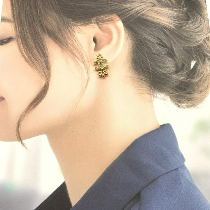 楽天市場】美品 CHANEL シャネル F23 ココマーク ピアス フラワー 