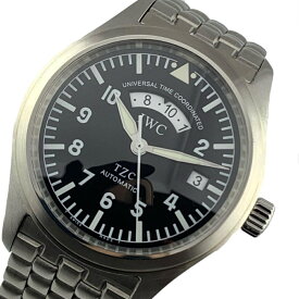 IWC インターナショナルウォッチカンパニー IW325101 パイロットウォッチ フリーガーUTC GMT PILOT’S WATCH FLIEGER 自動巻き メンズ 腕時計 廃盤 管理YI36399
