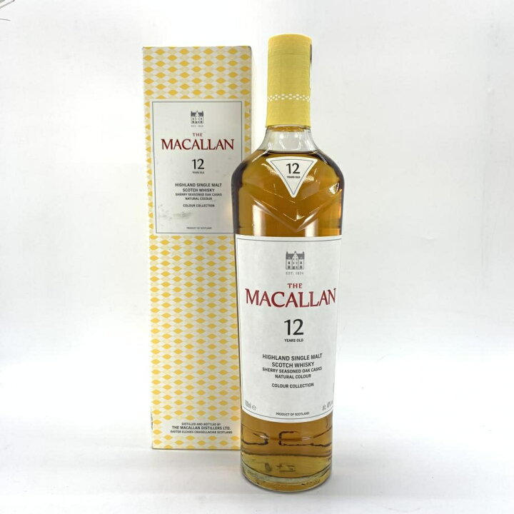 楽天市場】The MACALLAN ザ マッカラン カラーコレクション 12年 700ml  