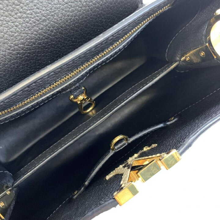 楽天市場】LOUIS VUITTON ルイヴィトン N94220 カプシーヌBB パイソン 